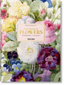 a book with flowers on the cover