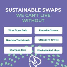 a poster with the words,'we can't live without bamboo toothbrushes '