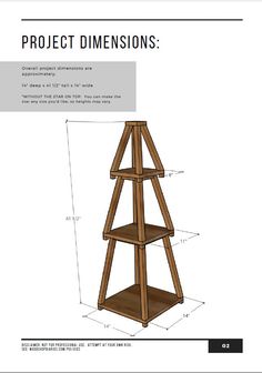 Stackable Wooden Christmas Tree – Woodshop Diaries Nesting Christmas Trees, Wooden Church Christmas Decor, 2x4 Christmas Tree Plans, Wooden Christmas Trees Plans, Wooden Triangle Christmas Tree, Tree Shelf Diy, Christmas Tree Wood Crafts, Wood Trees Diy, Diy Christmas Wood Projects