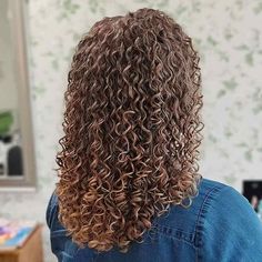 30 Modern Spiral Perm Hairstyles Women Are Getting Right Now Long Hair Perms Spiral, Perm Sizes Curls, Medium Length Permed Hair, Spiral Curls For Medium Hair, Soft Perms For Medium Length Hair, Spiral Perms For Medium Length Hair, Spiral Perm Before And After, Medium Length Perm