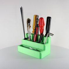 3D printed organizer for storing tools by slimprint Tools Organizer, Organizer Storage, Tool Organization, Tools