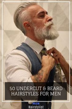 Men’s Hairstyles Shaved Sides, Men's Undercut Hairstyle, Viking Haircut Men Undercut, Men Hairstyle With Beard, Medium Haircut Men Undercut, Short Viking Hairstyles Men, Men’s Undercut Haircut, Men’s Undercut, Mens Haircut Undercut