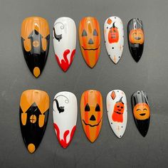 Get festive with our Orange Cute Halloween Themed Press On Nails! These reusable pressons are easy to apply and perfect for adding a fun, spooky touch in short or long styles. 🌸Thank you for supporting my small business.🌸 You can reuse all the nails you purchased from us multiple times, if you handle them with care 📦𝐖𝐡𝐚𝐭 ��𝐜𝐨𝐦𝐞𝐬 𝐰𝐢𝐭𝐡 𝐲𝐨𝐮𝐫 𝐩𝐫𝐞𝐬𝐬 𝐨𝐧 𝐧𝐚𝐢𝐥 𝐤𝐢𝐭? 10 𝘯𝘢𝘪𝘭𝘴 𝘰𝘧 𝘺𝘰𝘶𝘳 𝘴𝘪𝘻𝘦 24 𝘢𝘥𝘩𝘦𝘴𝘪𝘷𝘦 𝘴𝘵𝘪𝘤𝘬𝘴 1 𝘯𝘢𝘪𝘭 𝘧𝘪𝘭𝘦 1 𝘤𝘶𝘵𝘪𝘤𝘭𝘦 ? Ongles Halloween, Gel Fake Nails, Nails Halloween, Halloween Orange, Nail Sizes, Nail Kit, Nail File, Glue On Nails, Halloween Nails