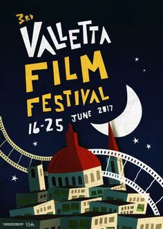 a poster for the valetta film festival