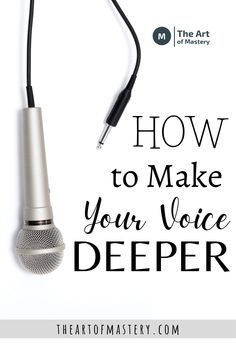 Simple tricks on how to make your voice deeper Deeper Voice, Best Hobbies For Men, Belief Quotes, Deep Voice, Hacking Books, Brain Teasers For Kids, Gentleman Rules, Vocal Exercises, Grow Taller