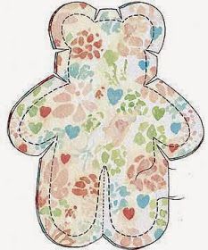 an image of a teddy bear with hearts on it