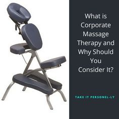 What Is Corporate Massage Therapy and Why Should You Consider It? - Take It Personel-ly Chair Massage Marketing, Wellness Workplace, Chair Massage Techniques, Massage Flyer, Therapy Inspiration, Therapy Goals, Massage Marketing