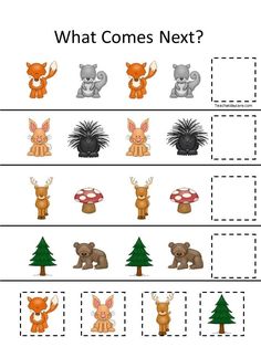 the worksheet for children to learn how to write and draw pictures with animals