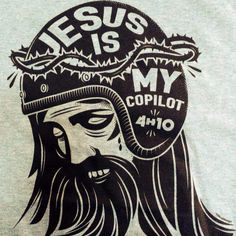 jesus is my copilot 4 / 10 t - shirt