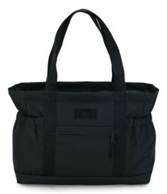 Slay the day with the Everyday Large Tote. Store all your gear in multiple zippered compartments and deep side pockets, a 15-inch padded laptop sleeve, and a water bottle pouch. Your new long-day bestie. School Tote Travel Bag With Zipper Pocket, Sporty Large Capacity Tote Bag, Sporty Tote Gym Bag With Zipper Pocket, Black Tote Bag With Multiple Pockets, Functional Black Tote Gym Bag, Computer Tote Bag, College Tote Bag, Water Bottle Pouch, Slay The Day