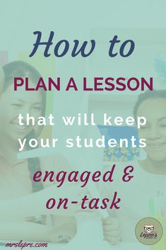 How To Lesson Plan, School Knowledge, Lesson Objectives, Learning Log, Lesson Plan Ideas, Teaching Lessons Plans, Classroom Lesson Plans, Teaching Philosophy, Teaching Plan