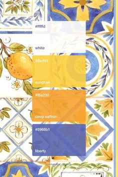 the color scheme is yellow and blue