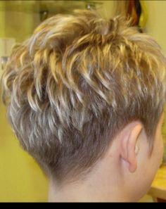 short, fine Spiky Hairstyles, Super Short Hair, Sassy Hair, Short Blonde, Short Hair Haircuts