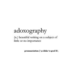 the words adoxgraphy are written in black and white on a white background