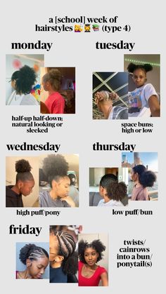 #hairstyles #hairstyleinspo #hair #hairinspo #blackgirl #type4 #type4hair Elegant Curly Hairstyles Natural Curls, Week Of Hairstyles, Curly Hairstyles Natural Curls, Elegant Curly Hairstyles, Curly Hairstyles Natural, Curly Hair Advice, Intricate Hairstyles, Quick Curly Hairstyles, Cute Natural Hairstyles