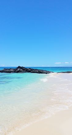 the beach is clean and clear for us to see