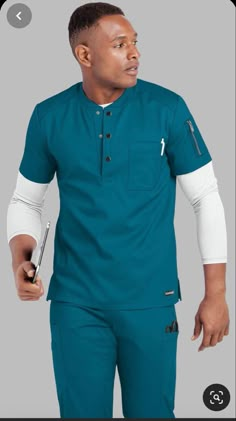 Scrub Suit Design, Medical Scrubs Men, Áo Blu, Pola Topi