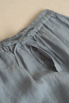 Our Drawstring Pyjama and Lounge Shorts offer comfort and style, crafted from 100% sustainable linen fabric in Canada. Designed for diverse body types, they feature an elastic waist and ample pockets. Choose from Lake Blue and Fog for a serene look. Join us in embracing sustainable luxury with eco-conscious sleepwear. Linen Sleepwear, Linen Pajamas, Sleep And Loungewear, Summer Linen, Designs For Dresses, Lounge Shorts, Shorts With Tights, Linen Shorts, Pajama Shorts