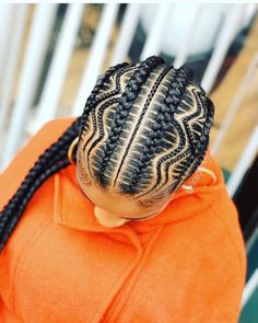 Cute Stitch Braids, Two Braid Hairstyles, Feed In Braids Hairstyles, Mohawks, Goddess Braids Hairstyles, Braided Styles, African Hair Braiding Styles, Braids Hairstyles Pictures