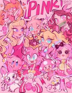 pinky and her friends are all in the same group