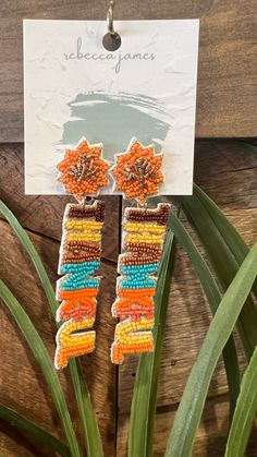 Get in the autumn spirit with our Thankful Colorful Seed Bead Earrings! These cute and colorful earrings are perfect for Thanksgiving and will add a pop of color to your Fall wardrobe. Show your gratitude and style with these earrings that you can wear all season long. Autumn Spirit, Rebecca James, Colorful Earrings, Pop Of Color, Seed Bead Earrings, Bead Earrings, Fall Wardrobe, Pet Hair, Seed Bead