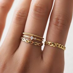 Knots Jewelry, Jewelry Gift Guide, Woven Ring, Stackable Rings Silver, Dainty Gold Rings, Moms Bracelet, Everyday Ring, Choker Pendant, Studded Necklace