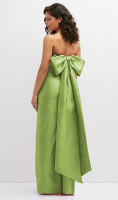 Deb Ball Guest Dress, Long Green Formal Dresses, Wedding Guest Dress With Scarf, Pleated Formal Dress, Bridgerton Wedding Guest Dress, Garden Theme Bridesmaid Dresses, Formal Wedding Guest Dress Spring, Prom Dresses With Bows, Kelly Green Bridesmaid Dresses