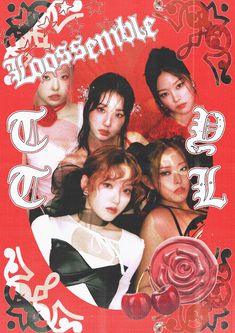 an advertisement for the japanese girl group's album