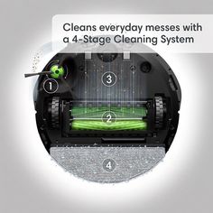 The Roomba combo i5 robot vacuum and mop navigates in neat rows to thoroughly clean room by room. Swap in the Roomba combo bin and it wet mops dirt and dust as it picks up debris. Features Double the clean with one machine Powerful performance Powerful pickup Automatically empties its bin on it's own for up to 60 days A mop pad designed for wet floor mopping performance Clean your way more efficiently Cleans the rooms you want by Imprint Smart Map Cleans where you tell it to clean Focuses on dir Vacuum Mop, Laptop Cooling Pad, Wet Floor, Irobot Roomba, Smart Tech, Robot Vacuum Cleaner, Telephones, Voice Control, Robot Vacuum