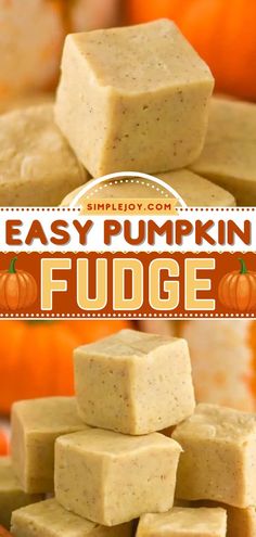 Pumpkin Fudge, fall, pumpkin recipes, thanksgiving desserts, sweet treats White Chocolate Pumpkin Fudge, Pumpkin Pie Fudge Recipe Easy, Pumpkin Fudge With Marshmallow Fluff, Thanksgiving Fudge Ideas, Pumpkin Can Recipes Easy, Pumpkin Fudge Condensed Milk, Pumpkin Fudge Easy, Fall Recipes For Kids To Make, Easy Halloween Fudge