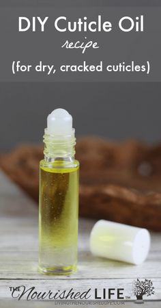 Cuticle Oil Recipe, Cuticle Oil Diy, Dry Cracked Cuticles, Cracked Nails, Nail Growth, Winter Recipes, Nail Health, Cuticle Oil, Beauty Recipe