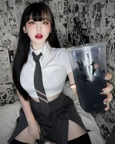 Kawaii Cosplay, Seductive Clothes, Uzzlang Girl, Cute Cosplay, Cosplay Outfits, Ulzzang Girl, Look Cool