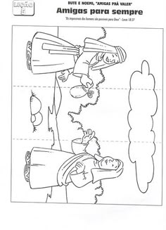 the story of jesus and mary coloring page