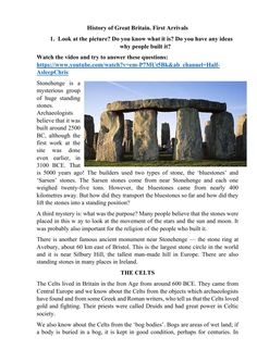 an article about the history of stonehenge