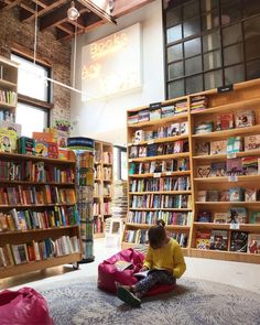 Located in Cobble Hill Brooklyn, this independent bookstore has something for everyone. We're especially in love with the how much natural light their store lets in. Cobble Hill Brooklyn, Cottage Core Room, Books Are Magic, Independent Bookstore, Cute Store, Retail Fixtures