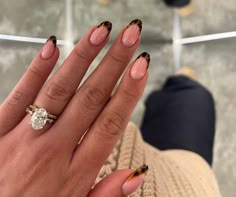 instagram: helinndoski Stockholm Nails, Nail Design Almond, Nails Clean Girl, Clean Girl Nails, Nails Leopard, Ongles Gel French, Nails Clean, Nyc Nails, Nails Gel Nails