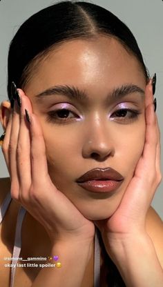 Colorful Eyeshadow Looks For Brown Eyes, Everyday Ethereal Makeup, Ingenue Makeup Innocent And Seductive, Minimal Pink Makeup, Pisces Eye Makeup, Libra Venus Makeup, Beach Wedding Guest Makeup, Kaleidos Makeup Looks, Make Up Leggero