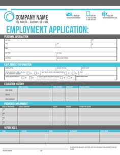 Employee Application Template vector illustration Car Licence, Illustration Template, Name Calling, Application Design