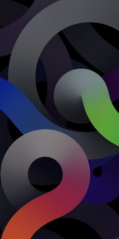 an abstract background with many different colored circles