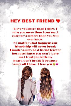 Thoughts For Best Friend, Frends Forever Bestfriends, Bestest Friend Quotes Friendship, Long Best Friend Quotes, Two Besties Drawing, Friendship Pictures Quotes, Lifetime Friends Quotes, Importance Of Friendship, Words For Best Friend