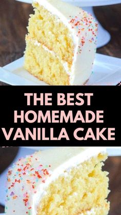 How To Make Vanilla Cake Mix Better, Easy Vanilla Bundt Cake, Baking Cake Recipes Homemade, Very Moist Vanilla Cake, Tasty Cakes Recipes, Vanilla Bundt Cake Recipes Easy, Vanilla Icing Recipe For Cake, Vanilla Cake With Vanilla Frosting, Vanilla Cake Homemade