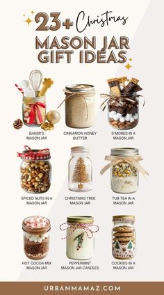 mason jar gift ideas for christmas