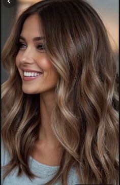 Lowlights For Brunettes With Highlights, Hair For Fall Blonde, Blonde To Brown Fall Hair, From Blonde Highlights To Brown Hair, Brown Lowlights And Highlights, Light Hair Dark Highlights, Brown Hair With Low And Highlights, Autumn Bronde Hair, Highlight Lowlights Brown Hair