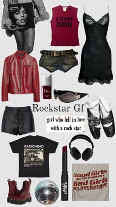 Girlfriends Outfits 90s, Rock Star Girlfriend, Aesthetic Outfits 90s, Girlfriend Clothes, Afro Punk Fashion, Modesty Outfits, Fashion Top Outfits