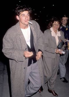 young patrick dempsey Patrick Dempsey Style, 90s Fashion Men Outfits, Fashion Men Outfits, Mc Dreamy, 80s Fashion Men, Kaptan Jack Sparrow, Adam Brody