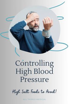 Looking to help control your high blood pressure with diet?  Check out these high-salt foods you should avoid from Dr. Geoff with All Things Medical. High Salt Foods, Medical Terminology, Emergency Medicine, Foods To Avoid, The Common, Blood Pressure, Medicine, Salt, Medical