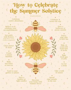 Litha Sun Tea, Easy Summer Solstice Rituals, June Witchcraft, Happy Litha Summer Solstice, Celebrating Summer Solstice, Summer Solstice Celebration Ideas, How To Celebrate The Summer Solstice, Summer Solstice Ritual Ideas, Summer Solstice Bread