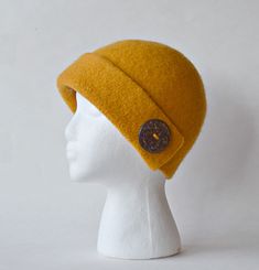 Ravelry: Cuffed Cloche Felted Hat pattern by Cindy Pilon