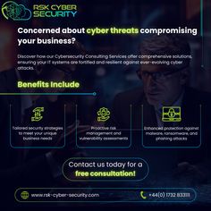 Worried about cyber threats to your business? 

Our Cybersecurity Consulting Services provide tailored strategies to safeguard your IT systems. Enjoy proactive risk management, vulnerability assessments, and enhanced protection against evolving attacks. 

Contact us for a free consultation today! 

#CyberSecurity #Consulting #RiskManagement Security Tools, Network Security, Consulting Services, Risk Management, Web Application, Free Consultation