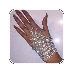 PRICES MAY VARY. Sparkly womens bracelet is made of high quality alloy and rhinestone,it's strong and durable,shiny and not fade.If you want to have a hand bracelet suitable for matching,it is your ideal choice. Ring bracelet hand chain has 3.2 in extension chain, you can adjust it to your own size so as to let this bracelets around your hand perfectly. Dainty gorgeous hand chains has silver color,it is small, delicate and lightweight but with good color and shine. Bride wedding bracelet is simp Party Alloy Jewelry With Bling, Glamorous Alloy Jewelry For Wedding, Glamorous Alloy Wedding Jewelry, Silver Rhinestone Bracelets For Party, Silver Bracelets With Rhinestones For Party, Glamorous Crystal Bracelets With Rhinestones, Glamorous Silver Crystal Bracelet With Rhinestones, Glamorous Alloy Jewelry For Party, Glamorous Silver Crystal Bracelets